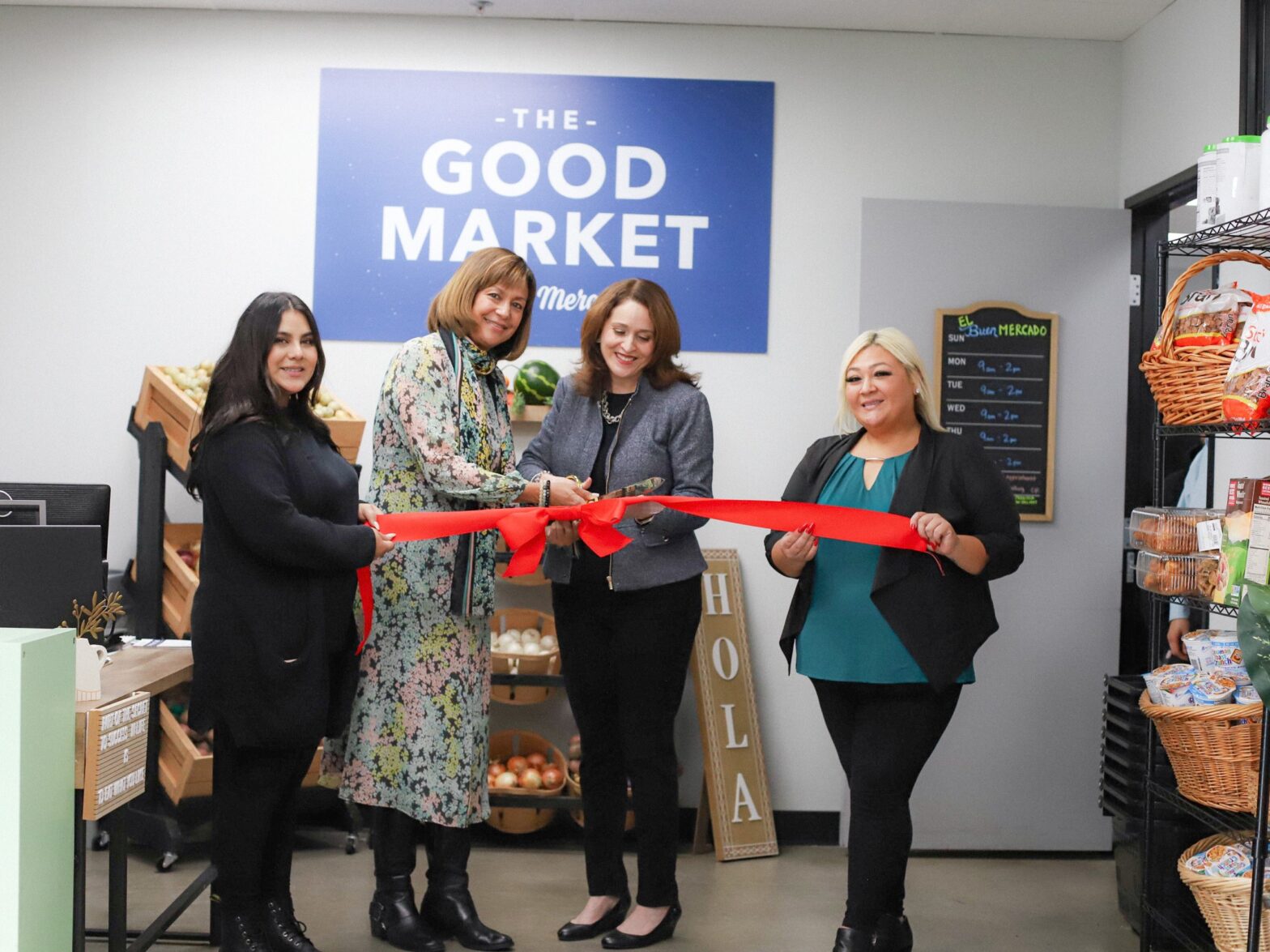 Ribbon Cutting New Permanent Pantry: The Good Market/El Buen Mercado