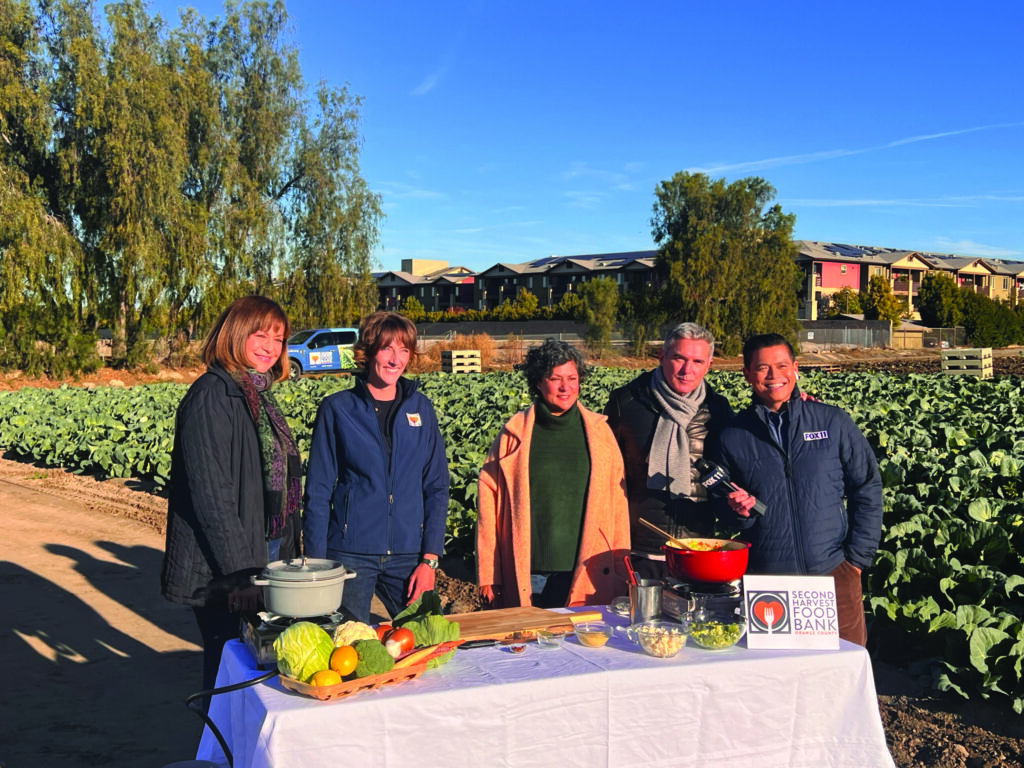 Good Day LA, Second Harvest and Knife Pleat Partner Up on a Farm-To-Table Recipe